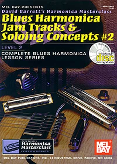 Blues Harmonica Jam Tracks And Soloing Concepts Vol.2