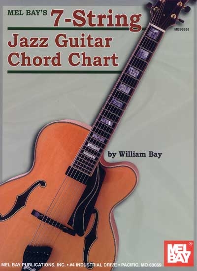 7-String Jazz Guitar Chord Chart (BAY WILLIAM)