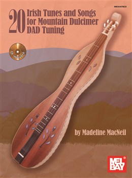 20 Irish Tunes And Songs For Mountain Dulcimer - Dad Tuning - Book