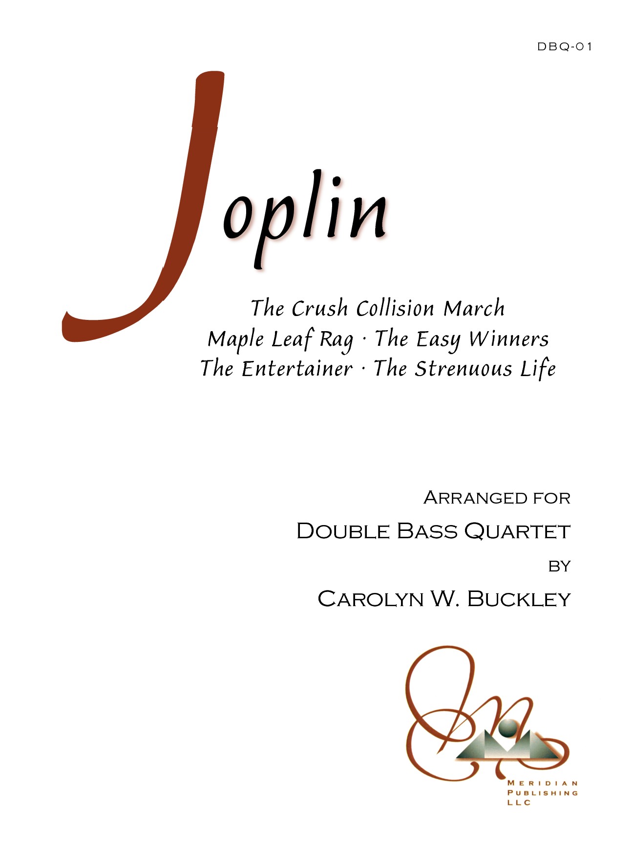 Scott Joplin Collection for Double Bass Quartet (JOPLIN SCOTT)