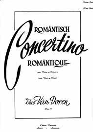 Romantisch Concertino, Op. 11 (VAN DESSEL LODE)