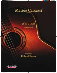 25 Studies, Op. 60 (CARCASSI MATTEO)