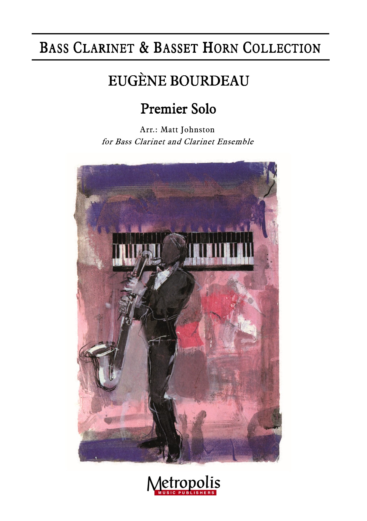 Premier Solo for Solo Bass Clarinet and Clarinet Choir (BOURDEAU EUGENE)