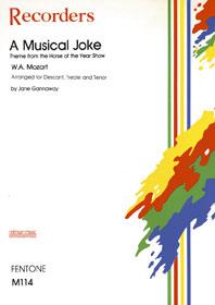 Musical Joke / Mozart - Ensemble De Flûtes A Bec