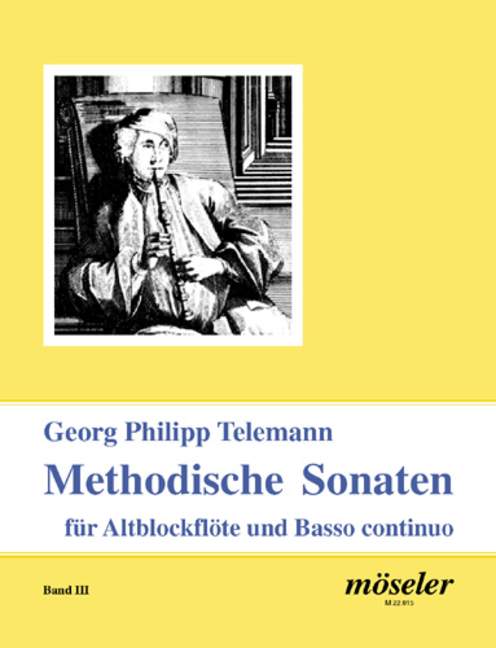 Methodische Sonaten Band 3 (TELEMANN GEORG PHILIPP)