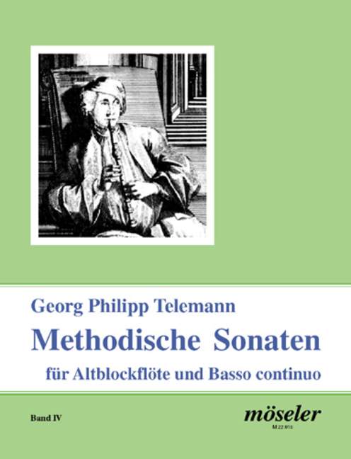 Methodische Sonaten Band 4 (TELEMANN GEORG PHILIPP)