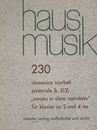 Pastorale (Sonata) K 513