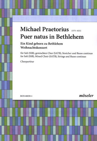 Puer Natus In Bethlehem (PRAETORIUS MICHAEL)