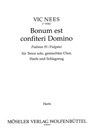 Bonum Est Confiteri Domino (NEES VIC)