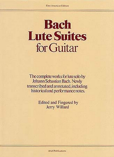 Bach Lute Suites For Guitar (BACH JOHANN SEBASTIAN)
