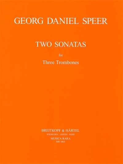 2 Sonaten (SPEER DANIEL)
