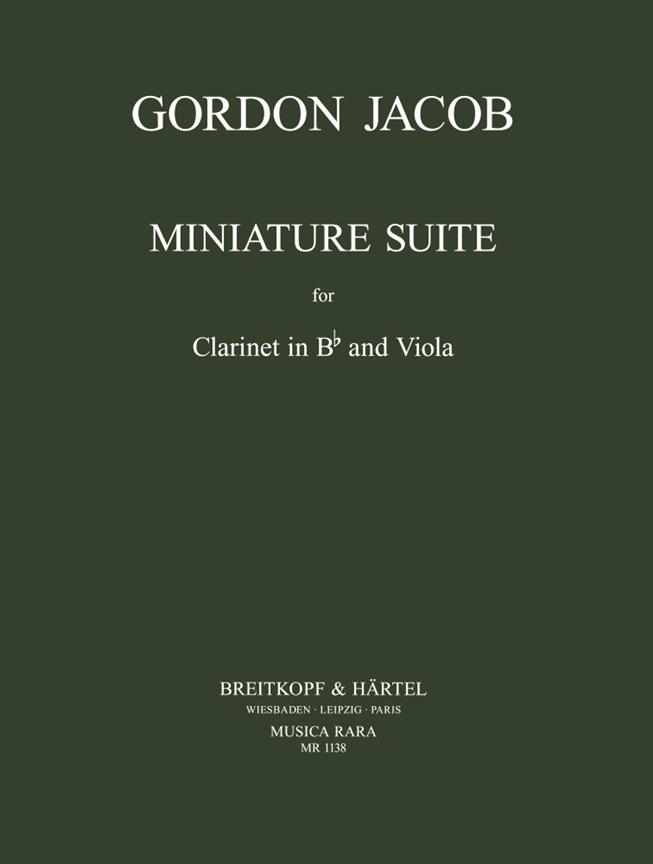 Miniature Suite (JACOB GORDON)