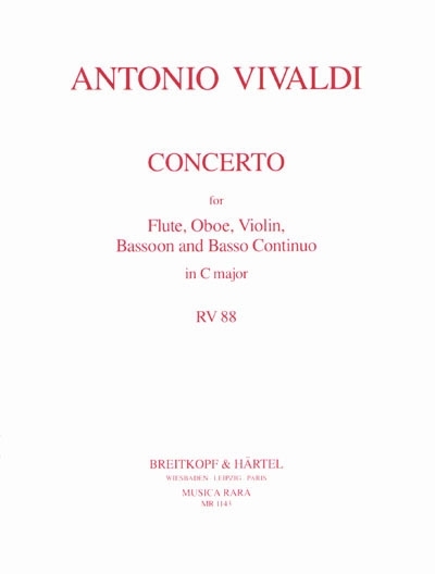 Konzert In C Rv 88 (VIVALDI ANTONIO)
