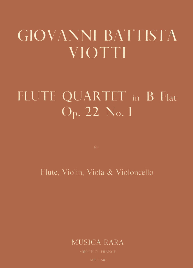 Quartett In B Op. 22/1 (VIOTTI GIOVANNI BATTISTA)
