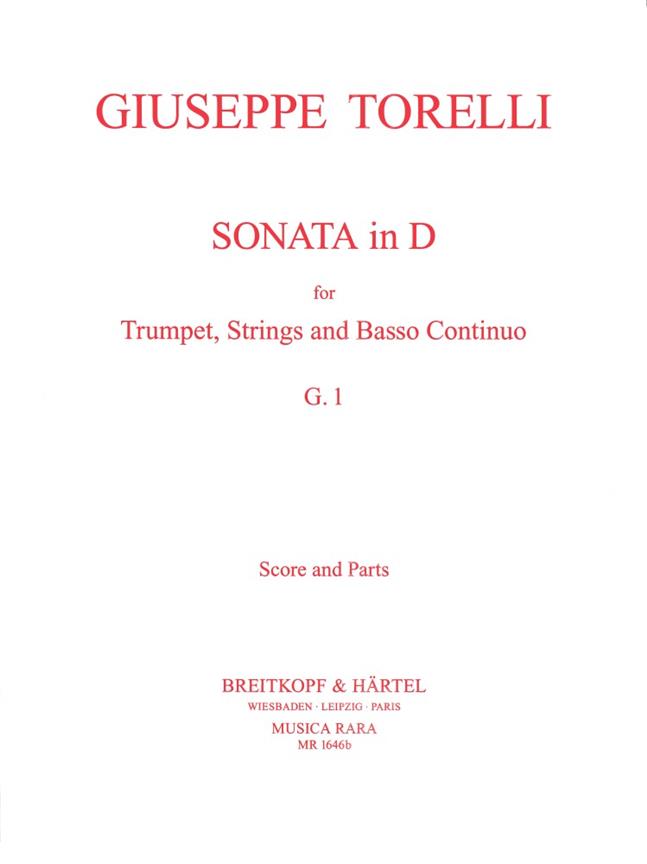 Sonata In D G 1 (TORELLI GIUSEPPE)