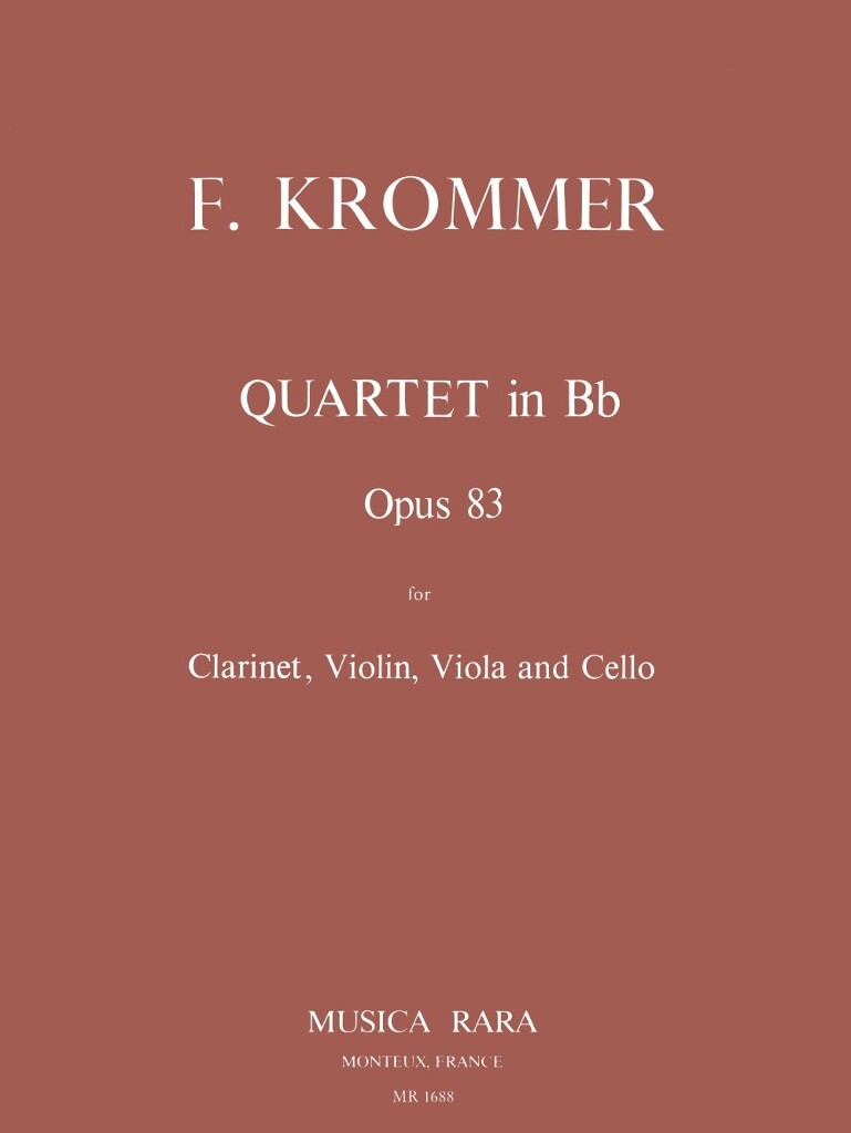 Quartett In B Op. 83