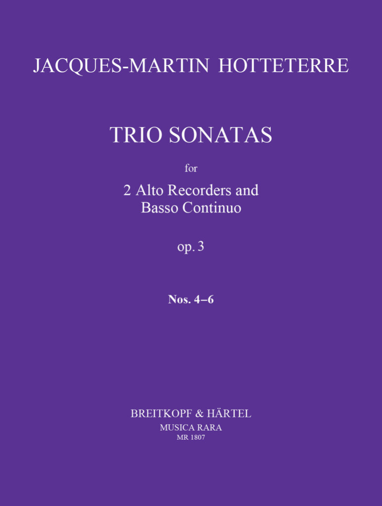 Triosonaten Op. 3/4-6