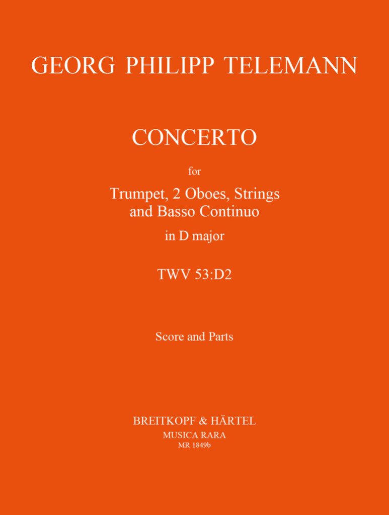 Concerto In D Twv 53:D2 (TELEMANN GEORG PHILIPP)