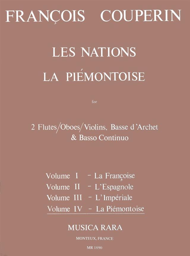 Les Nations IV'La Piemontoise' (COUPERIN FRANCOIS)