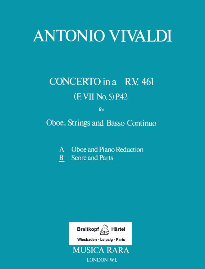 Concerto In A Rv 461 (VIVALDI ANTONIO)