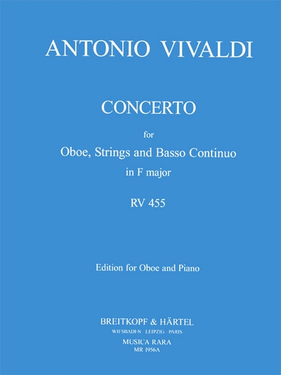 Concerto In F Rv 455 (VIVALDI ANTONIO)