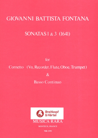Sonaten 1 Und 3 (1641)