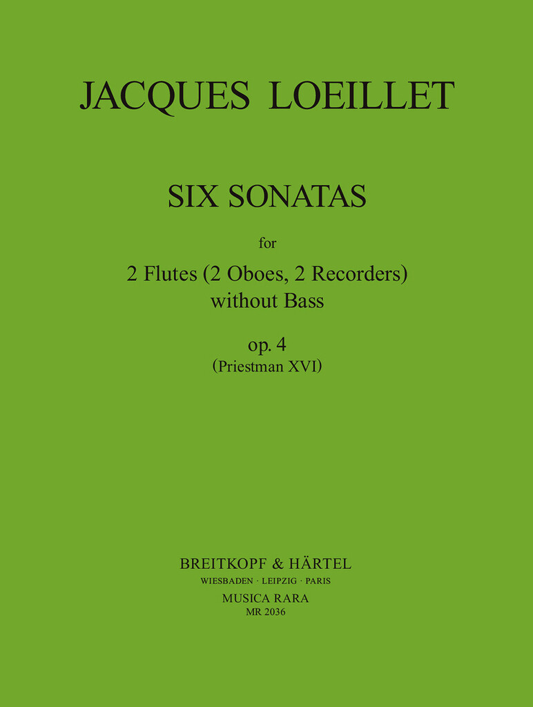 6 Sonaten Op. 4