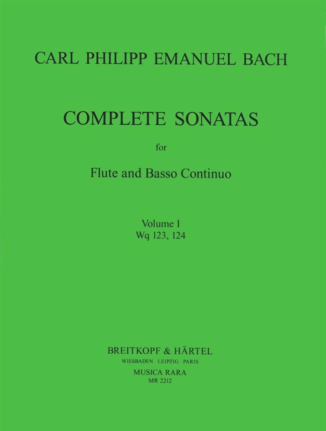 Sonaten, Band 1 Wq 123, 124 (BACH CARL PHILIPP EMMANUEL)