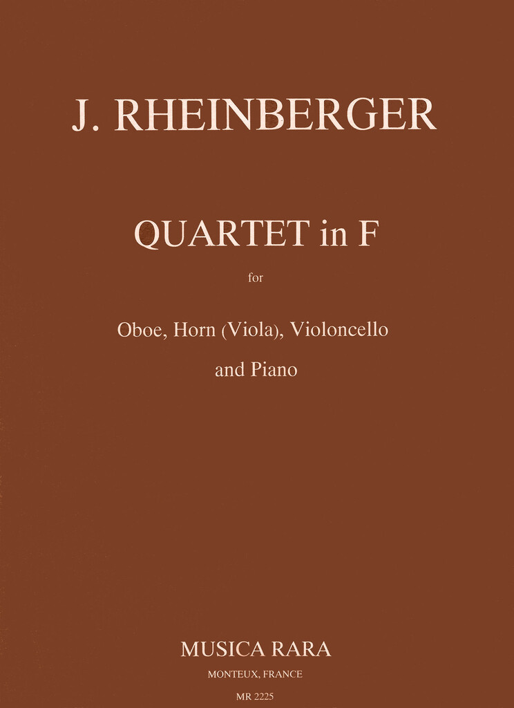 Quartett In F (RHEINBERGER JOSEF GABRIEL)