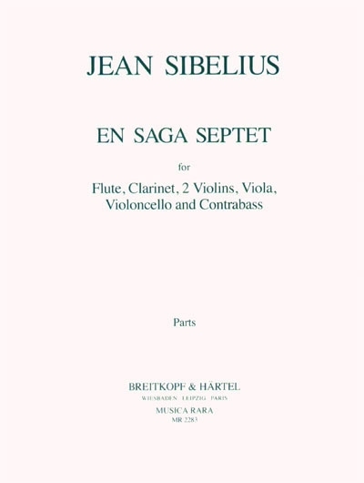 En Saga - Rekonstruktion (SIBELIUS JEAN)