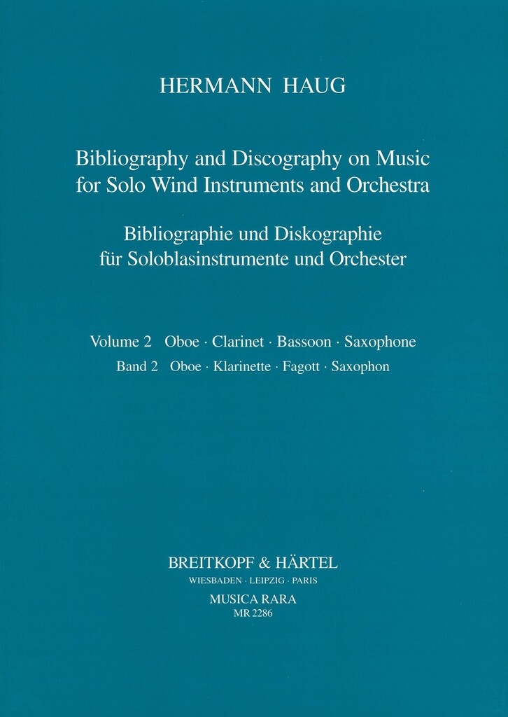 Bibliography Windinstr.+Orch.