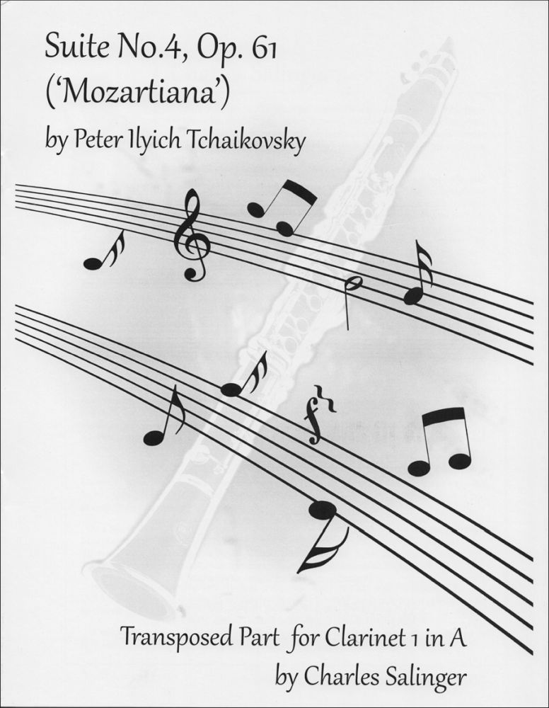 Suite No. Op. 61 Mozartiana (TCHAIKOVSKY PYOTR ILYICH)