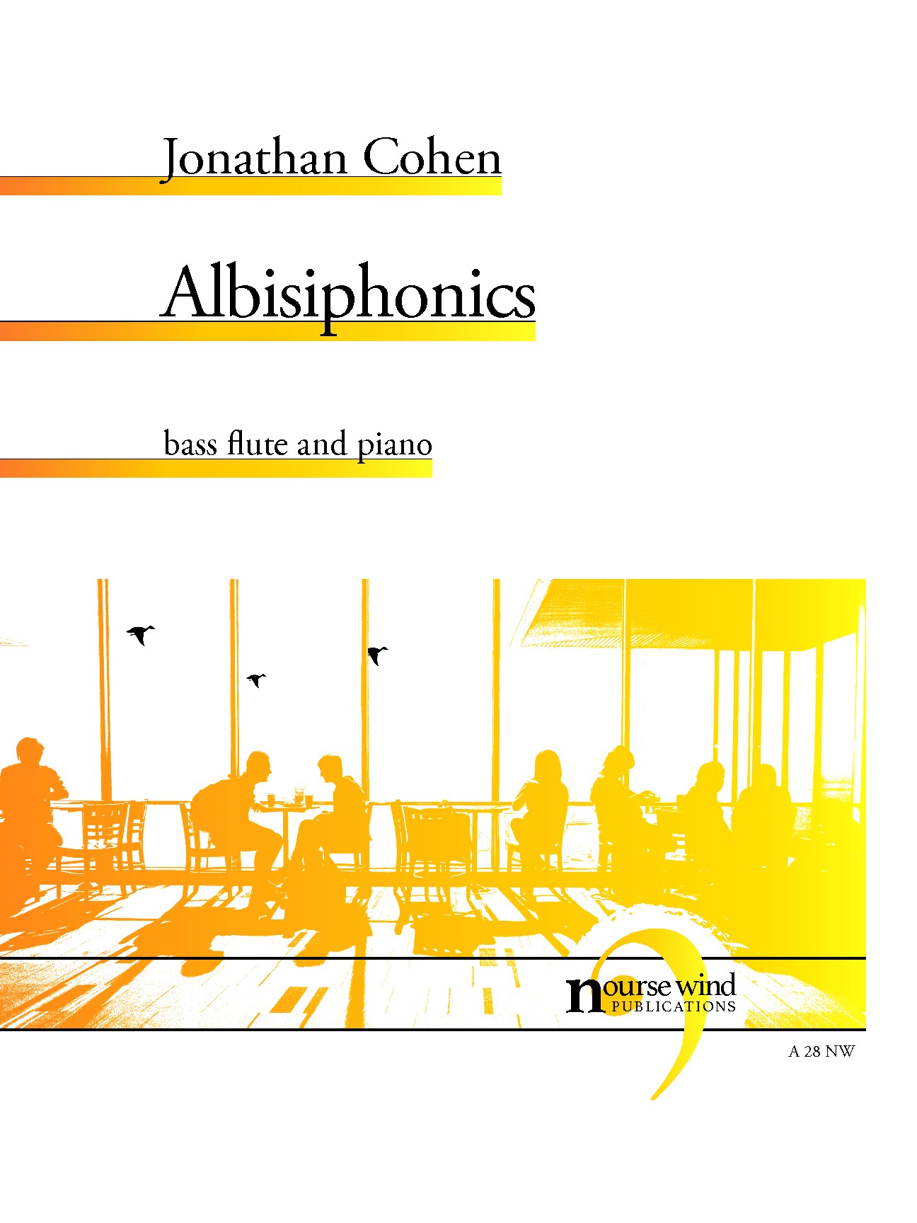 Albisiphonics for Bass Flute and Piano (COHEN JONATHAN)