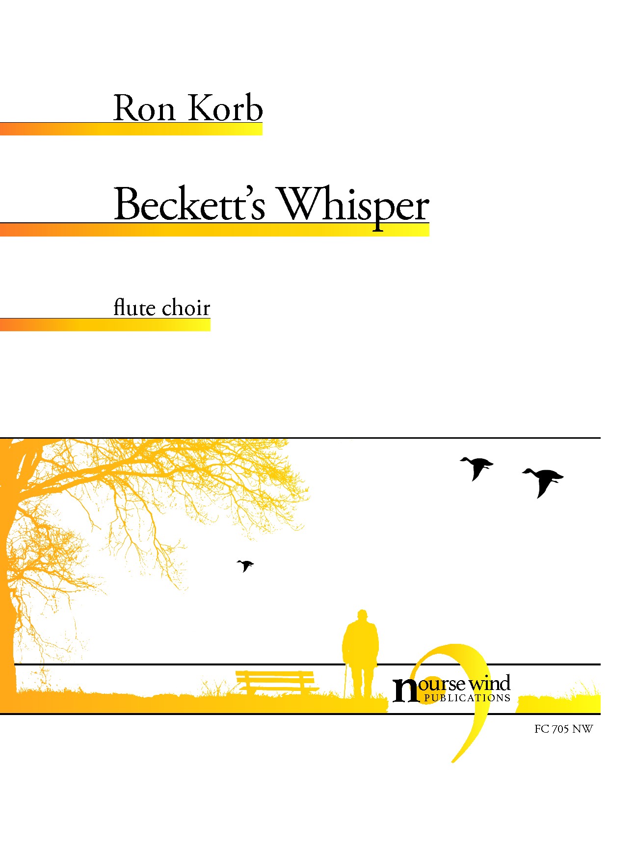 Beckett's Whisper for Flute Choir (KORB RON)