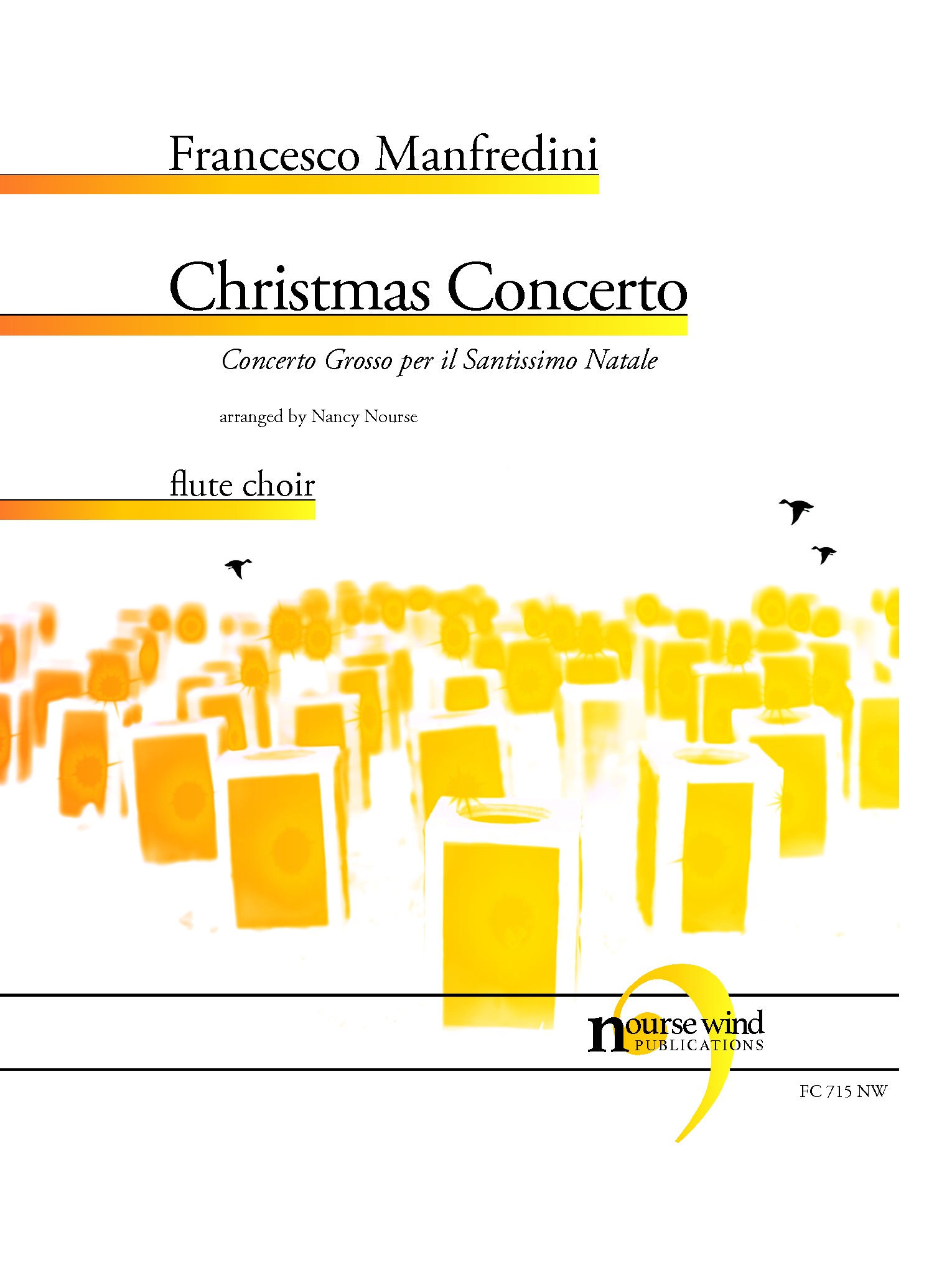Christmas Concerto for Flute Choir (MANFREDINI FRANCESCO)