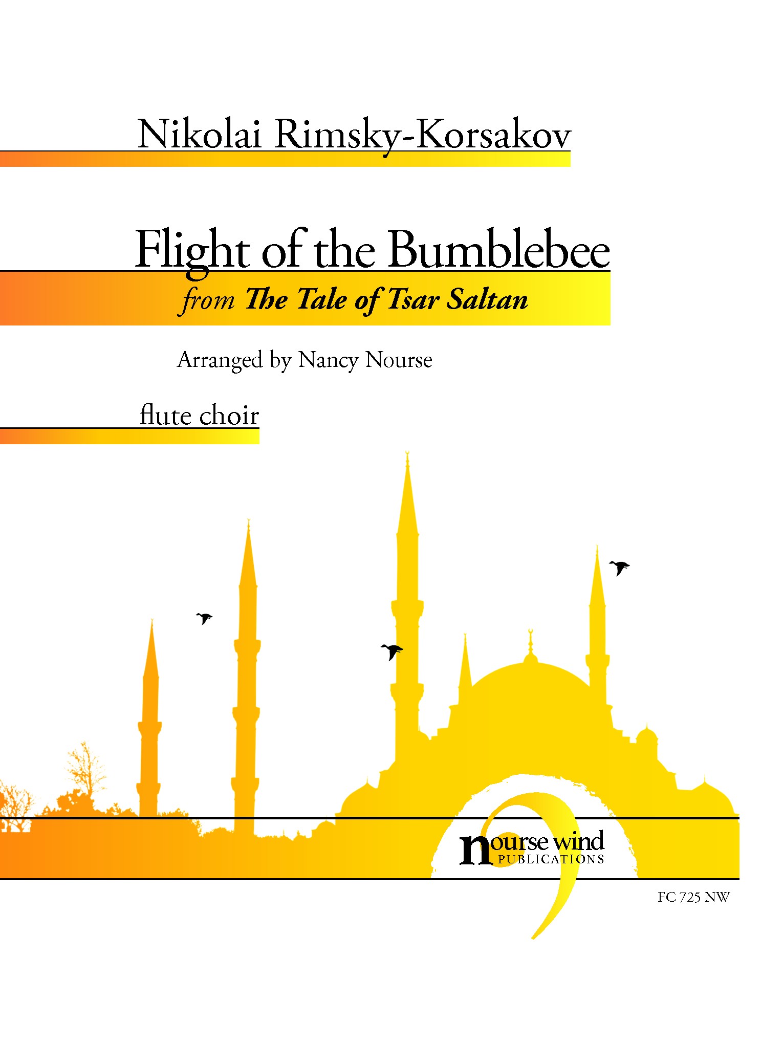 Flight of the Bumblebee for Flute Choir (RIMSKY-KORSAKOV NIKOLAI)