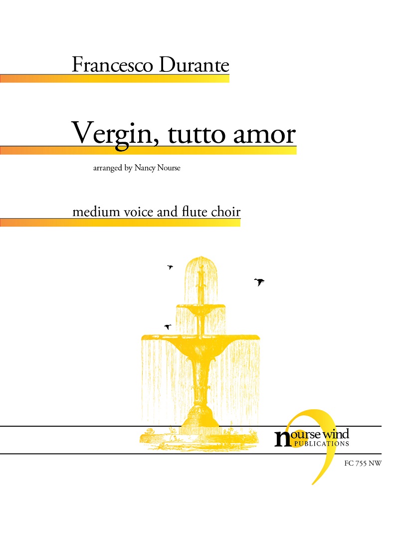 Vergin Tutto Amor for Flute Choir (DURANTE FRANCESCO)