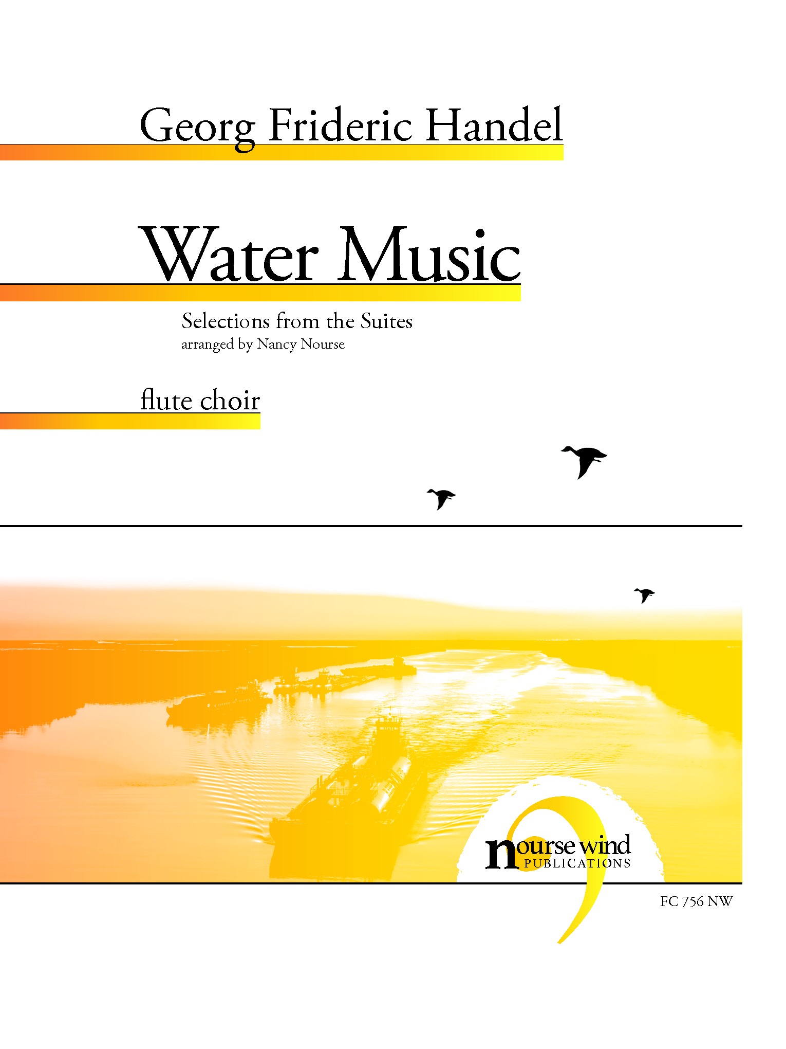 Water Music for Flute Choir (HANDEL GEORG FRIDERIC)