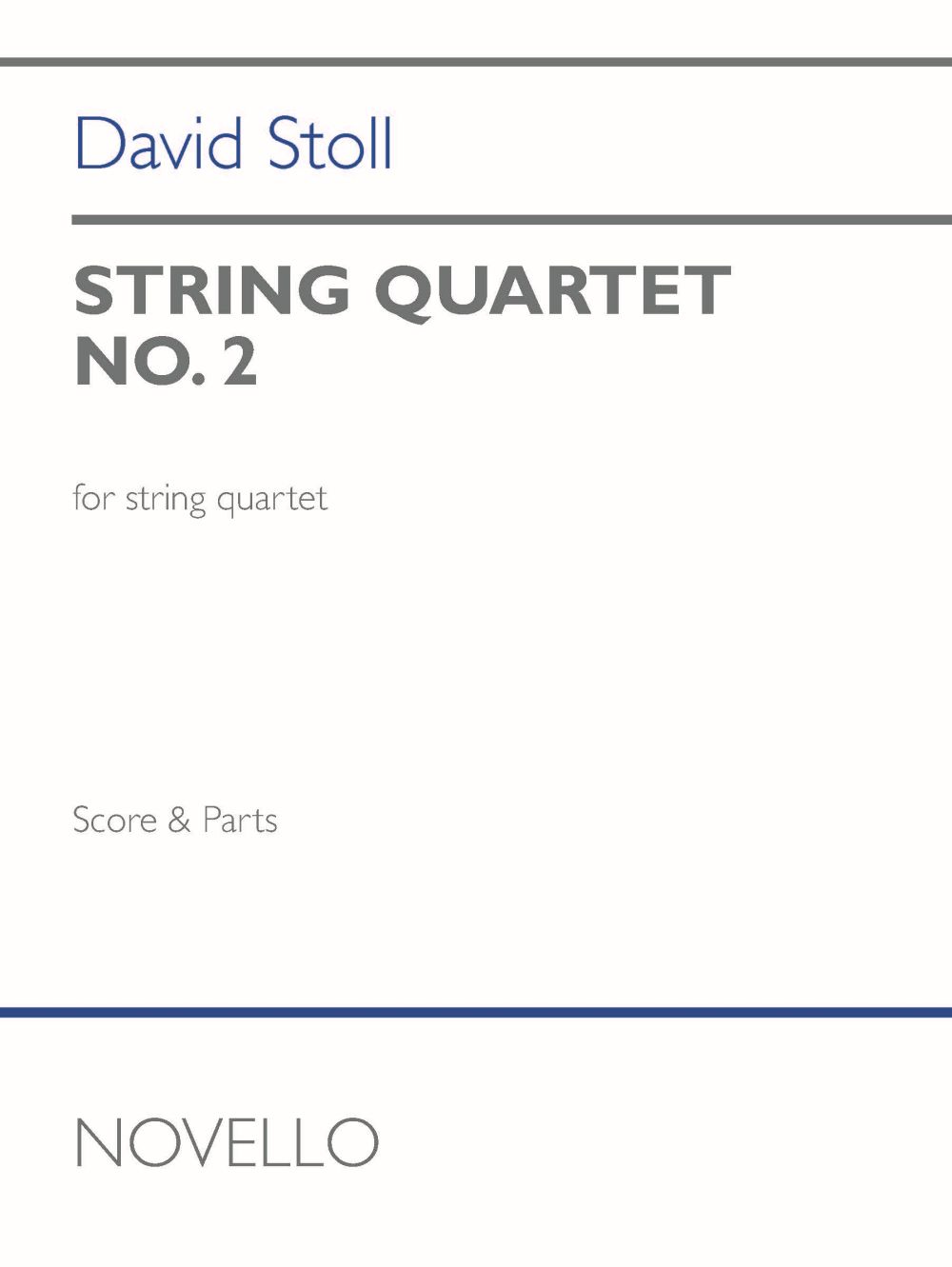 String Quartet No.2 (STOLL DAVID)