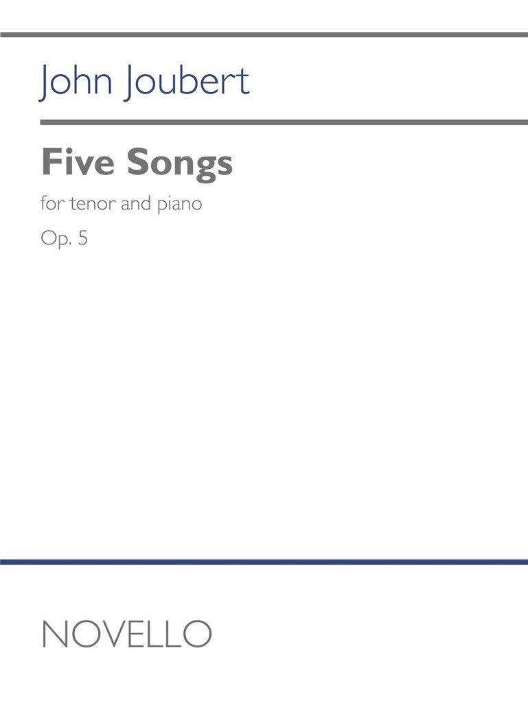 Five Songs Op. 5