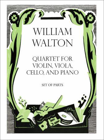 Quartet For Violin, Viola, Cello, And Piano (WALTON WILLIAM)