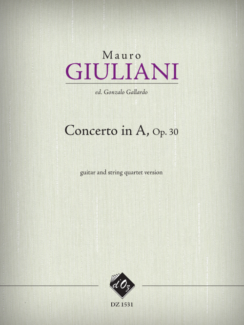 Concerto In A, Op. 30 (GIULIANI M)