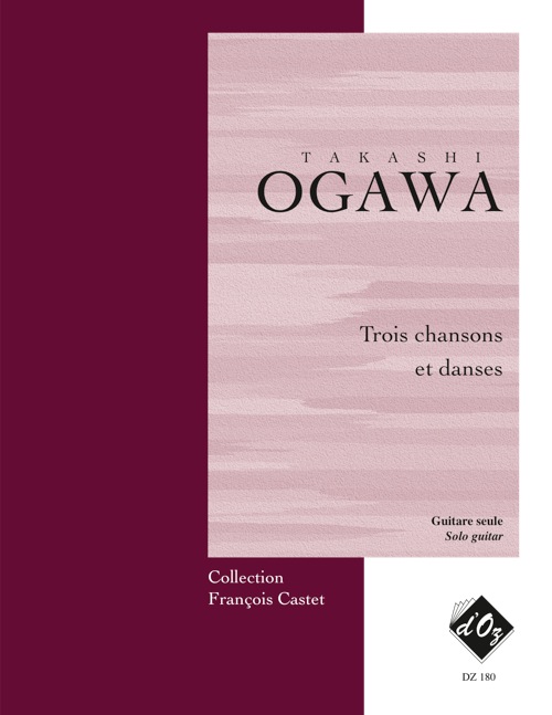 3 Chansons Et Danses (OGAWA TAKASHI)