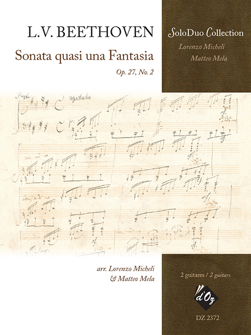 Sonata Quasi Una Fantasia, Op. 27, No. 2 (BEETHOVEN LUDWIG VAN)