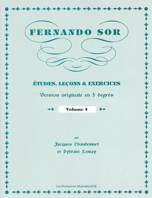 Etudes, Leçons Et Exercices, Vol.4