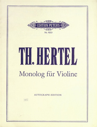 Monolog For Violin