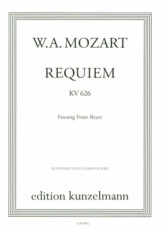 Requiem K626 (Beyer) Vocal Score