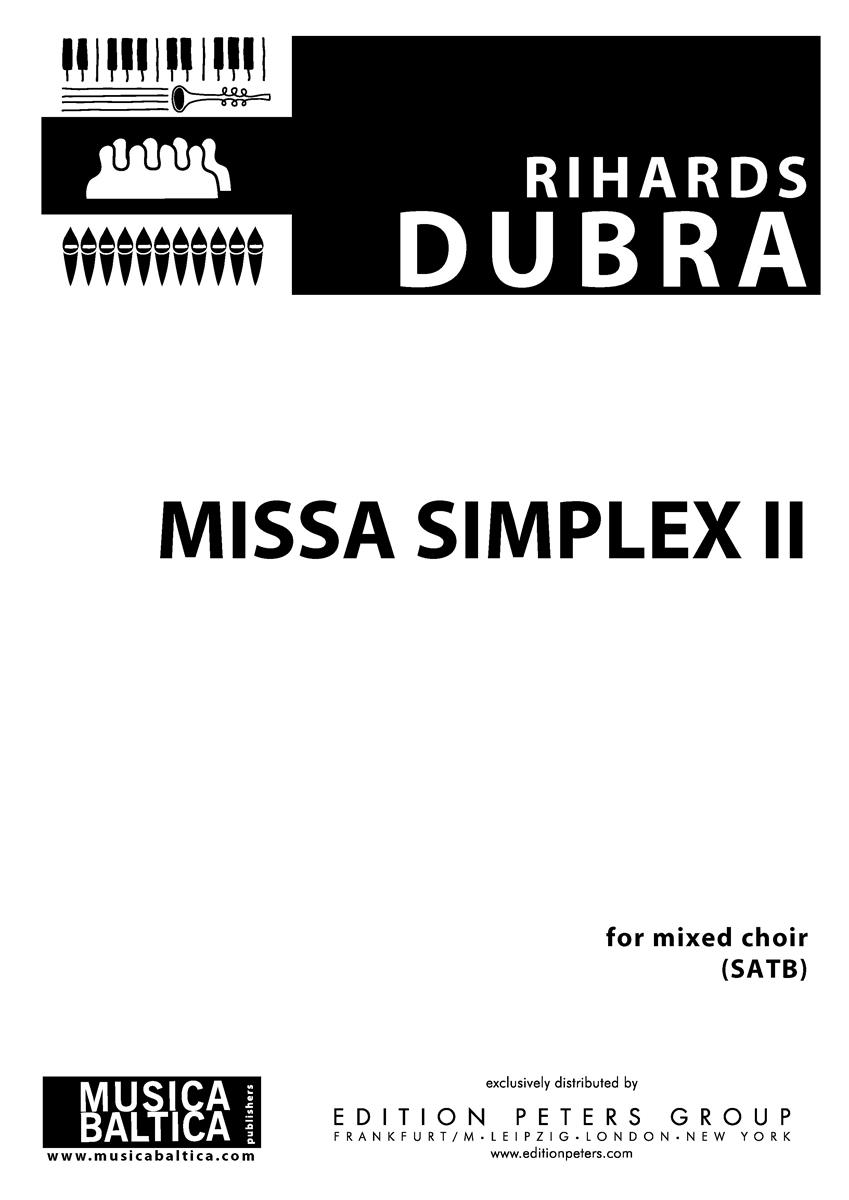 Missa Simplex II (SATB, Latin, A Capp.)
