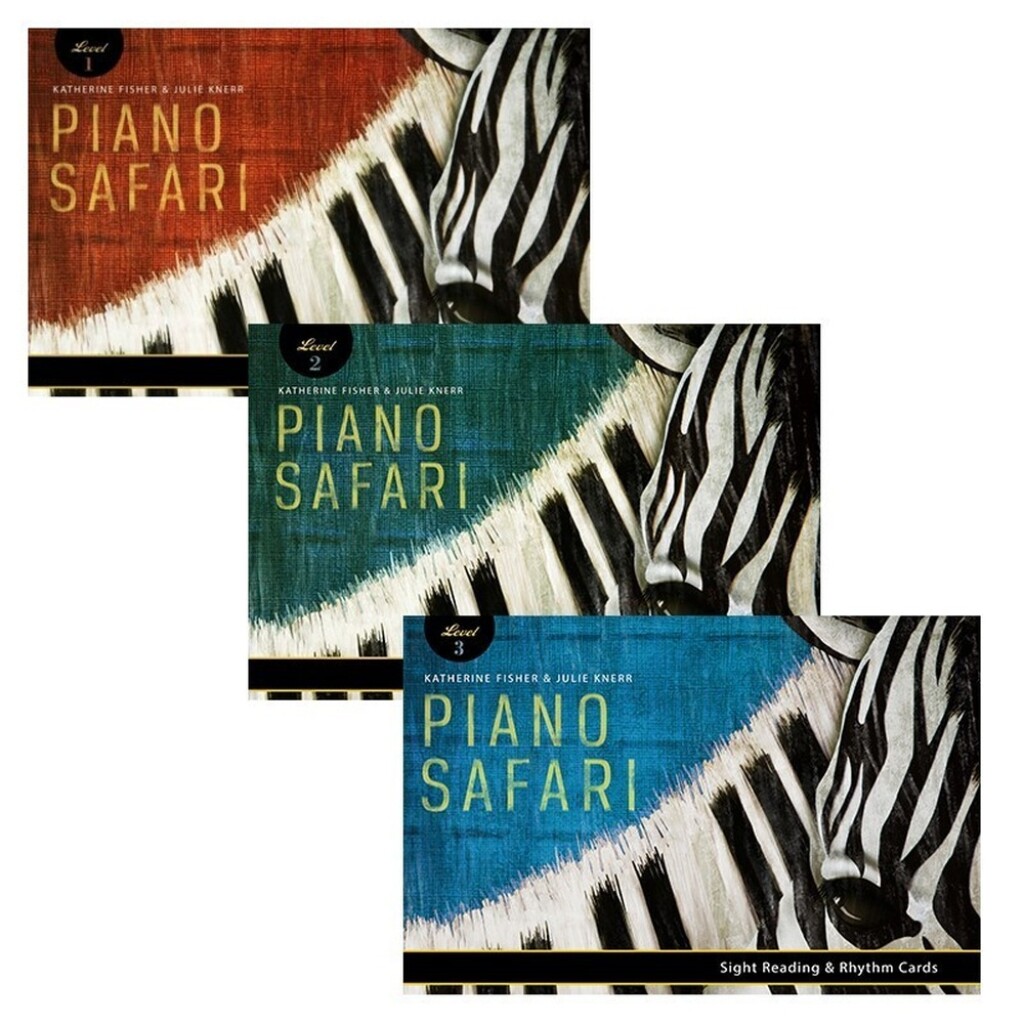 Piano Safari: Pack Sight Reading Cards 1,2,3 (FISHER CHRISTOPHER / KNERR HAGUE JULIE)