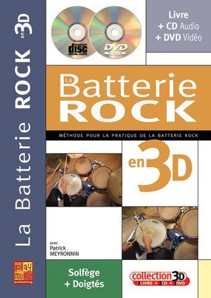 La Batterie Rock En 3D